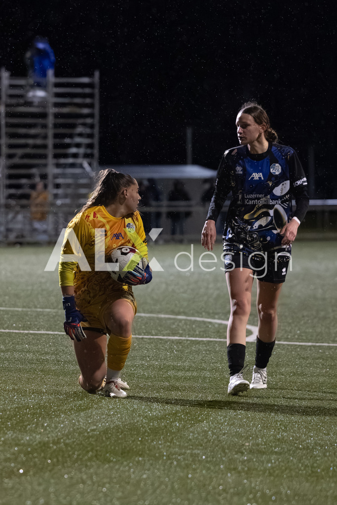 Fußball I Frauen I Saison 2025-2026 I AXA Women's Super League | Women I 14. Spieltag I Grasshoppers Club Zürich - FC Luzern I 14.02.2026 | 1 Lea Kramoviku (CH) (FC Luzern) – Tor - Realisiert mit Pictrs.com
