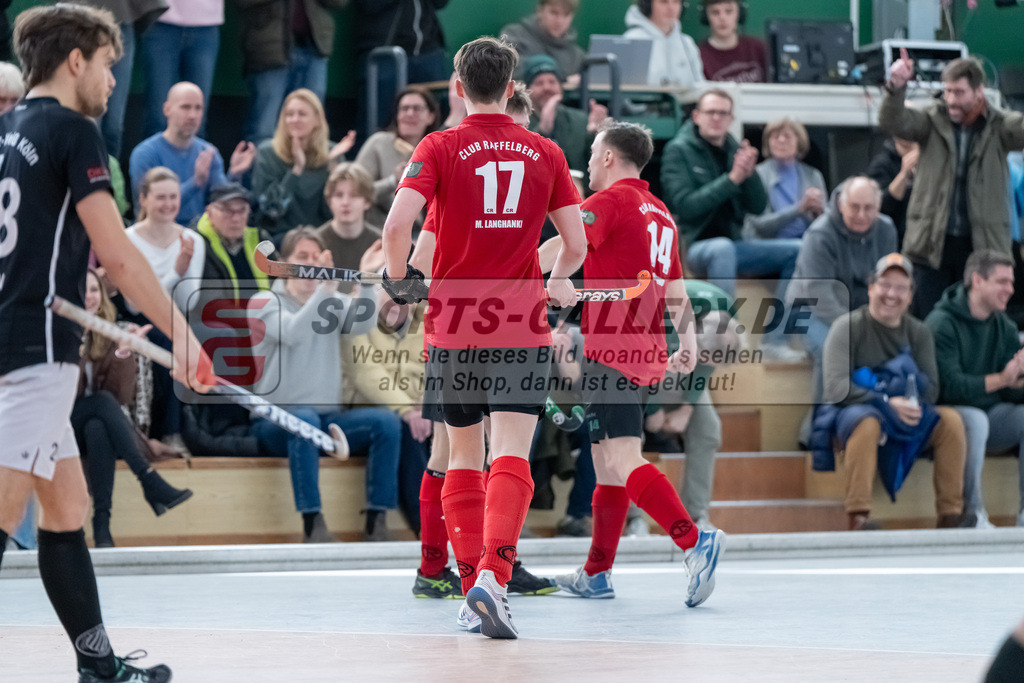 HK_20250202_102356 | 2. Bundesliga Halle Herren Club Raffelberg - Schwarz Weiss Köln am 2.2.2025 Halle am Raffelberg, Duisburg ,