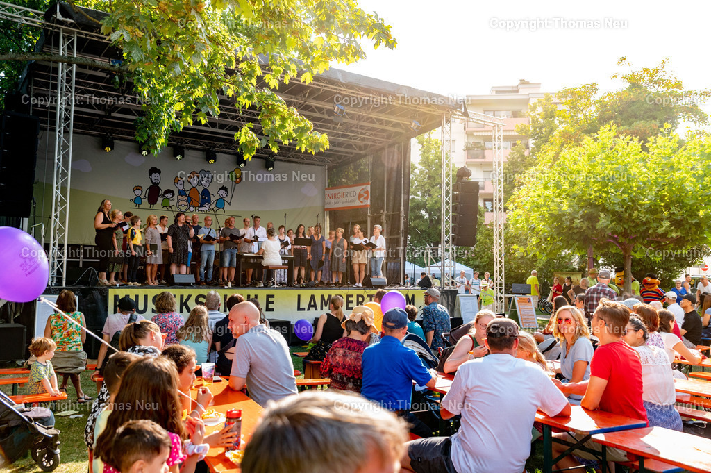 DSC_7893 | Hessischer Familientag in Lampertheim am 15.7.2023, hier die Bühne im Stadtpark,  Bild:Karl-Kübel-Stiftung/Thomas Neu