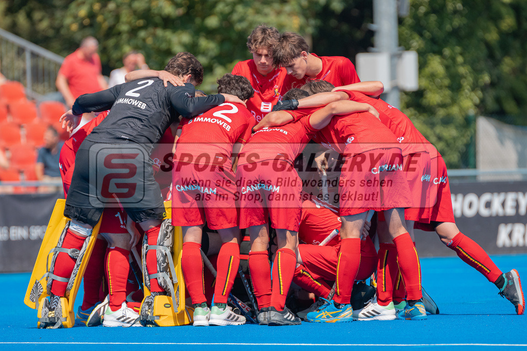HK_20230709_100046 | Euro Hockey MU18 Belgium - Ireland Championship Girls &amp; Boys am 9.7.2023 CHTC , Krefeld ,