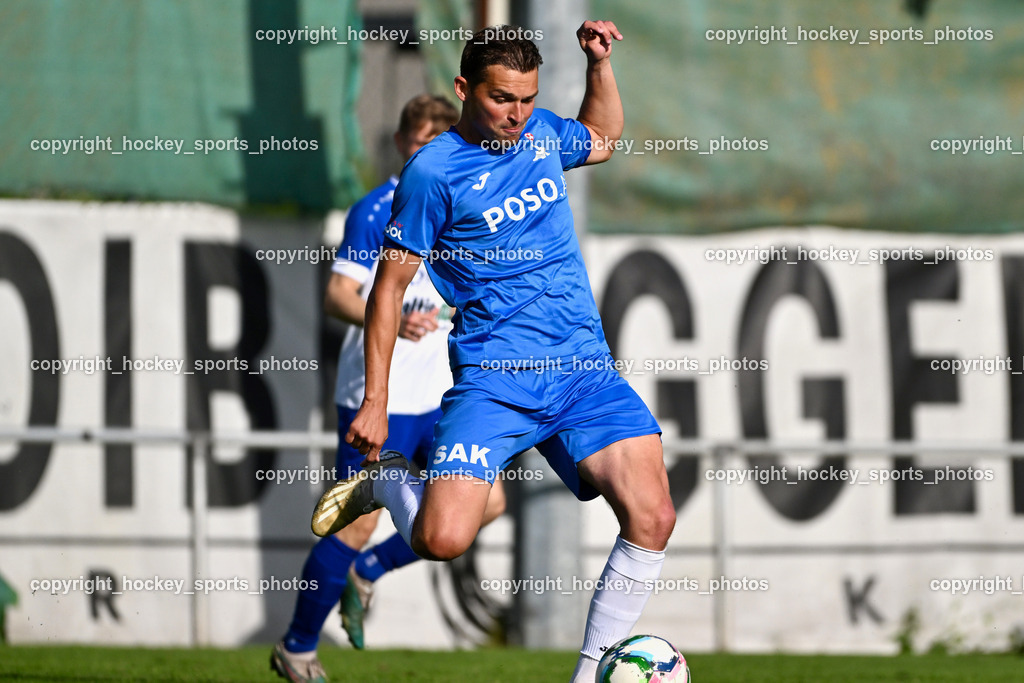 SAK vs. SK Treibach | #14 Luka Gajic SAK, SAK vs. SK Treibach, SAK vs. SK Treibach am 29.05.2024 in Klagenfurt (Sportpark Welzenegg), Austria, (Photo by Bernd Stefan)