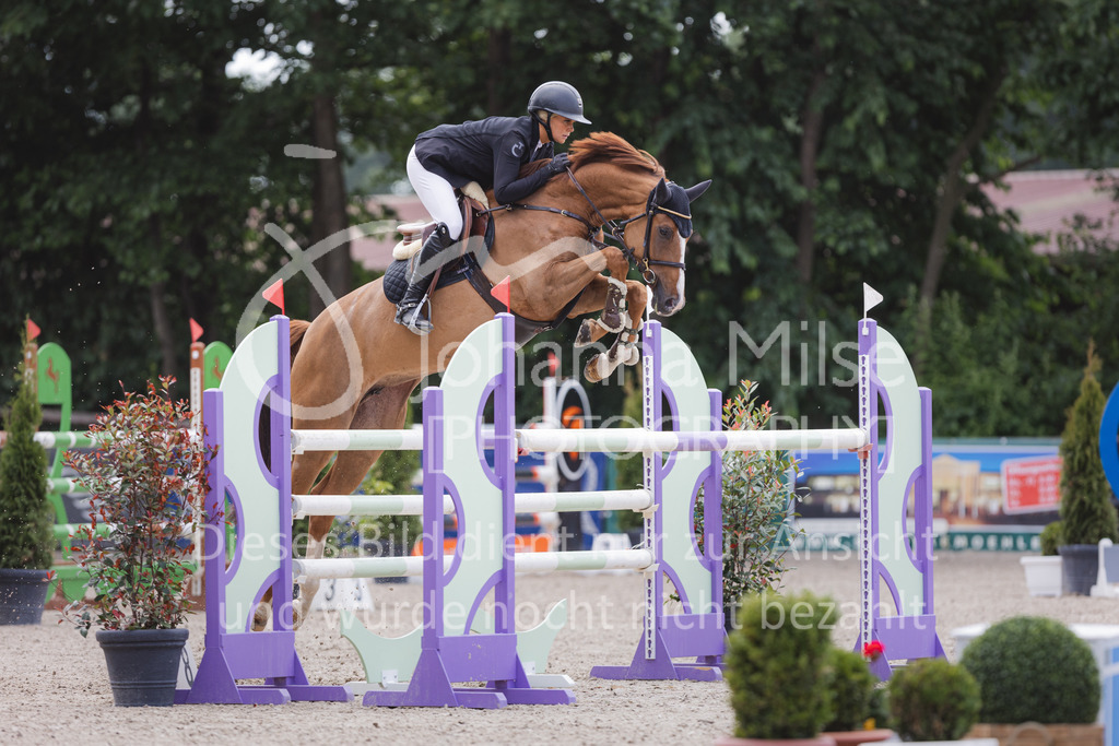 220614_Mühlen_SprPfM-664 | Late Entry Mühlen
Springprüfung Kl.M* 6-8j. Pferde gl. Einlaufprüfung für 6j. Pferde
14.06.2022