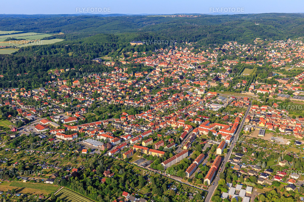 Historische Stadtkern aus Nordosten | Luftbild: Historische Stadtkern aus Nordosten in Blankenburg im Bundesland Sachsen-Anhalt in Deutschland. Foto: IMG_148206.jpg vom 14.06.2025 durch ©2025 Werner Riehm fly-foto.de/copyright - Realisiert mit Pictrs.com