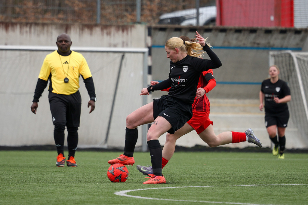 20260329-FCH-HS_026 | 1.FC Heidenheim 1846 II vs. SGM Hohenmemmingen/Sontheim, Fußball, Frauen, Bezirksliga, 2025/2026, 14. Spieltag, 29.03.2026 in Heidenheim, Kunstrasen b. Voith-Arena West(Foto: Michael Bulling) - Realisiert mit Pictrs.com