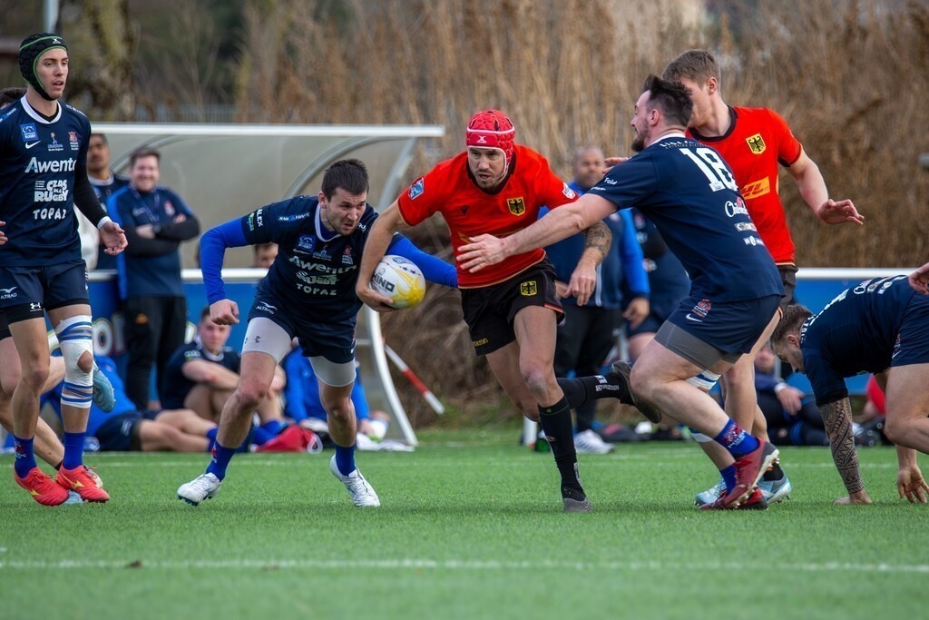 Rugby: Deutschland gegen MKS Pogon Awenta Siedlce, Polen in Heidelberg (Testspiel der deutschen Rugby Nationalmannschaft zur Vorbereitung auf die anstehenden WM-Qualifikationsspiele | Rugby: Deutschland gegen MKS Pogon Awenta Siedlce, Polen in Heidelberg (Testspiel der deutschen Rugby Nationalmannschaft zur Vorbereitung auf die anstehenden WM-Qualifikationsspiele - Realisiert mit Pictrs.com