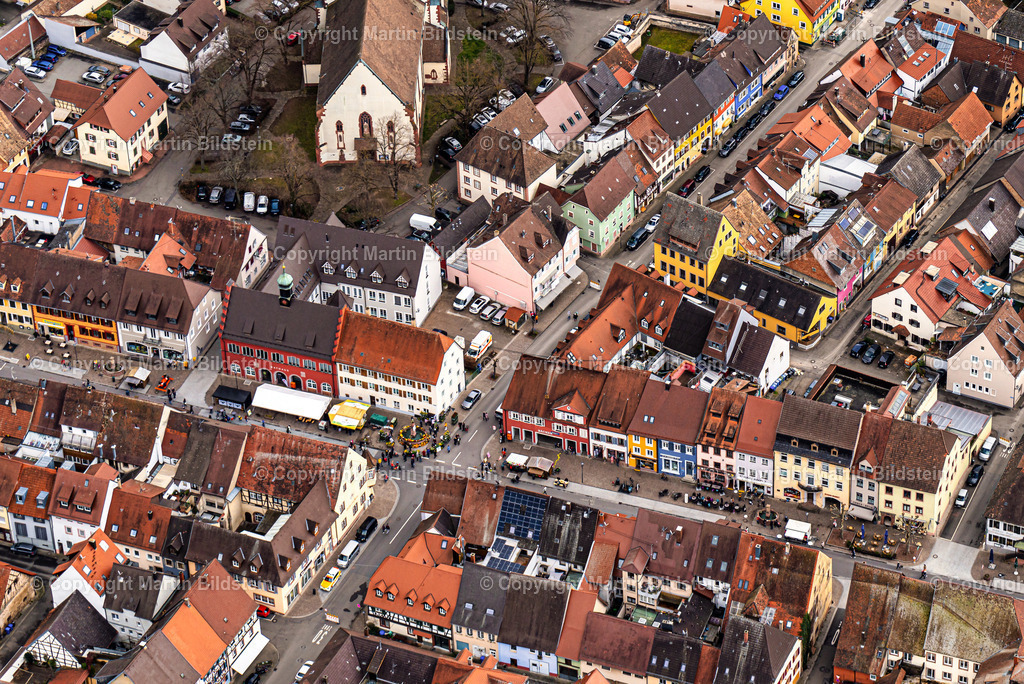 Kenzingen-12-03-23-1 | Bilder Fotos Luftbilder Luftaufnahmen Deutschland Süden Westen Schwarzwald Baden Württemberg  