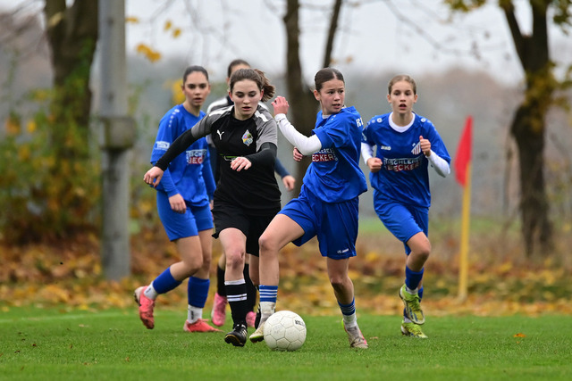 Fußball I Juniorinnen I Saison 2025-2026 I Niedersachsenpokal I Viertelfinale I JFV A-O-B-H-H - FC Rosengarten I 33056 | Der Sportfotograf. - Realisiert mit Pictrs.com