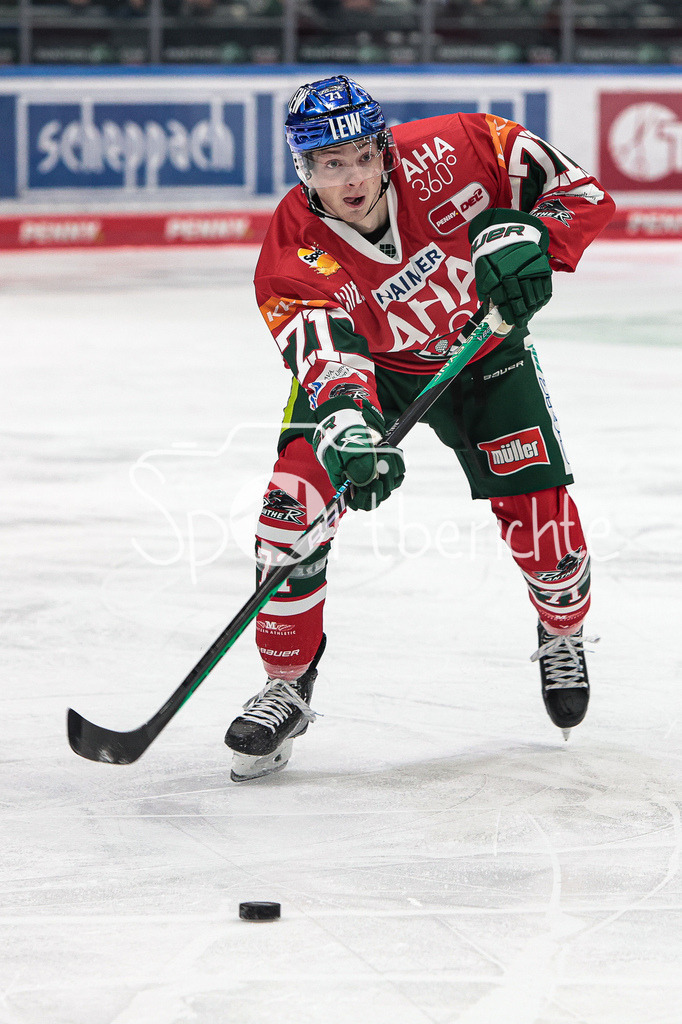 Augsburger Panther - Adler Mannheim | Marcel BARINKA (AEV #71) am Puck