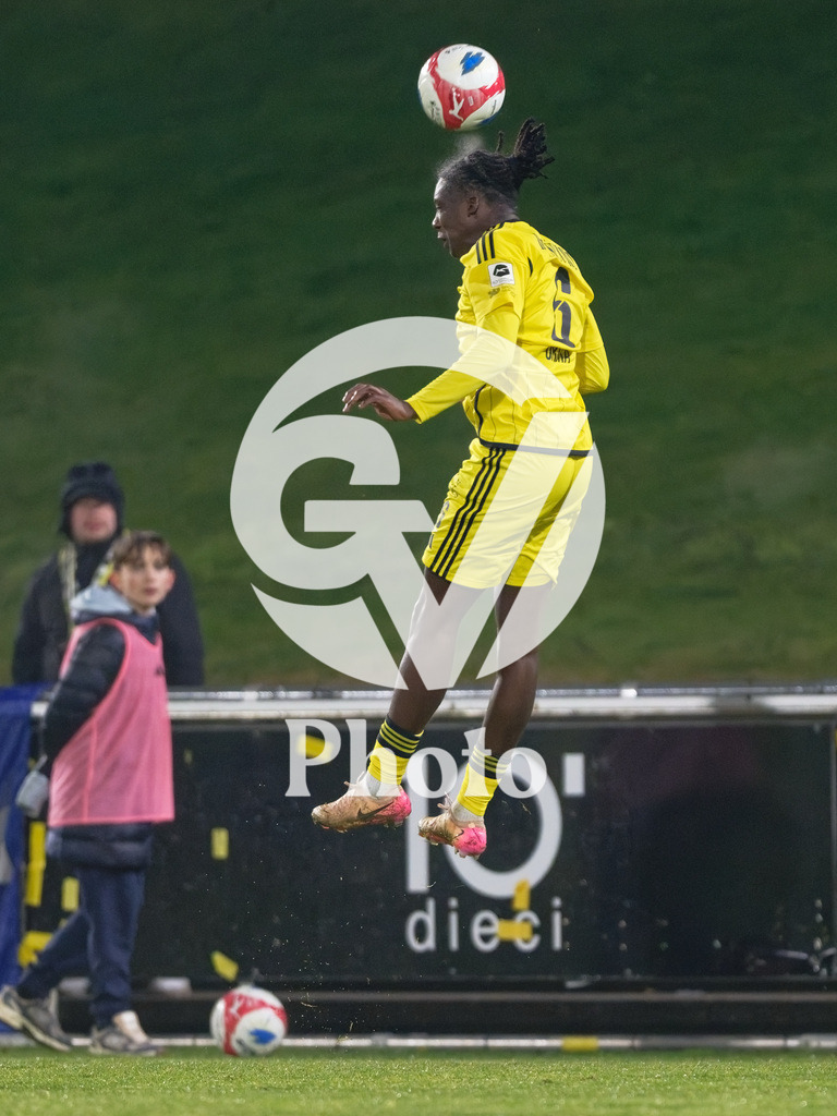dieci Challenge League - FC Stade Nyonnais v Neuchatel Xamax FCS |  during the dieci Challenge League match between FC Stade Nyonnais and Neuchatel Xamax FCS at Centre sportif de Colovray in Nyon, Switzerland