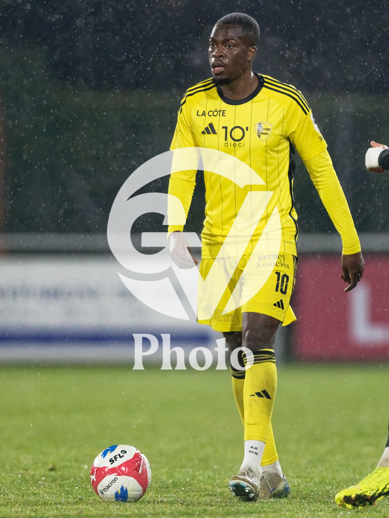 dieci Challenge League - FC Stade Nyonnais v Neuchatel Xamax FCS |  during the dieci Challenge League match between FC Stade Nyonnais and Neuchatel Xamax FCS at Centre sportif de Colovray in Nyon, Switzerland