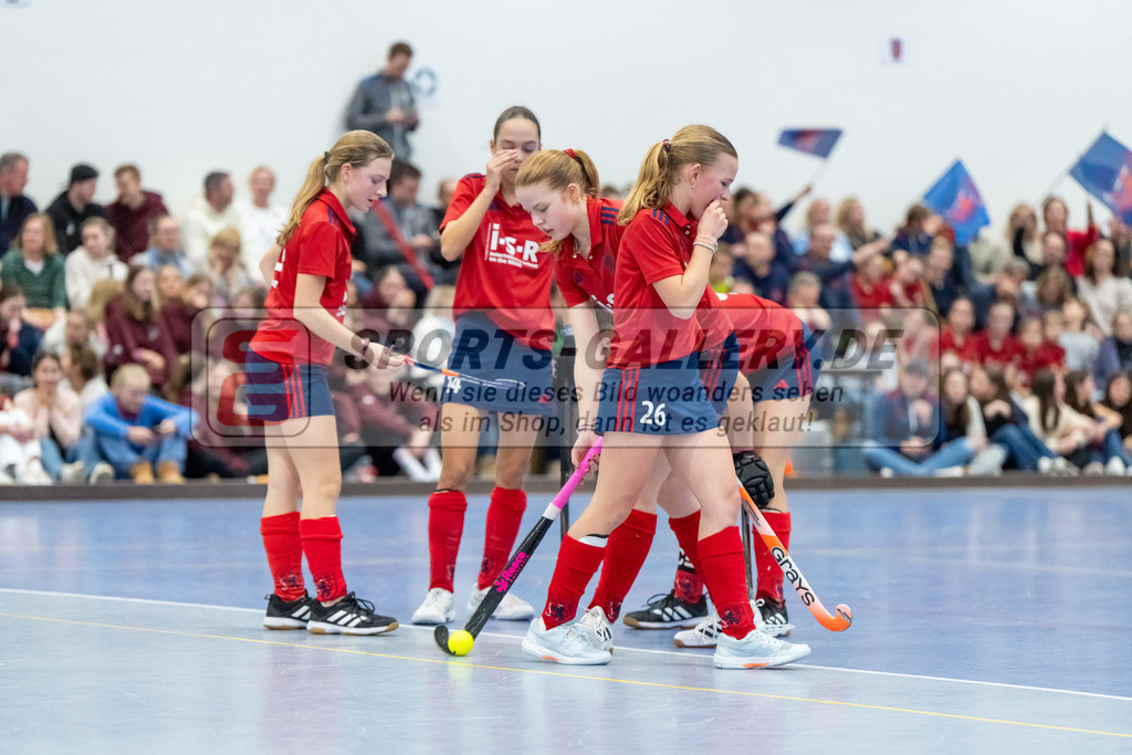 HK_20250223_103201 | Deutsche Meisterschaft wU14 Finale und Ehrungen am 23.2.2025 Düsseldorfer HC, Düsseldorf
