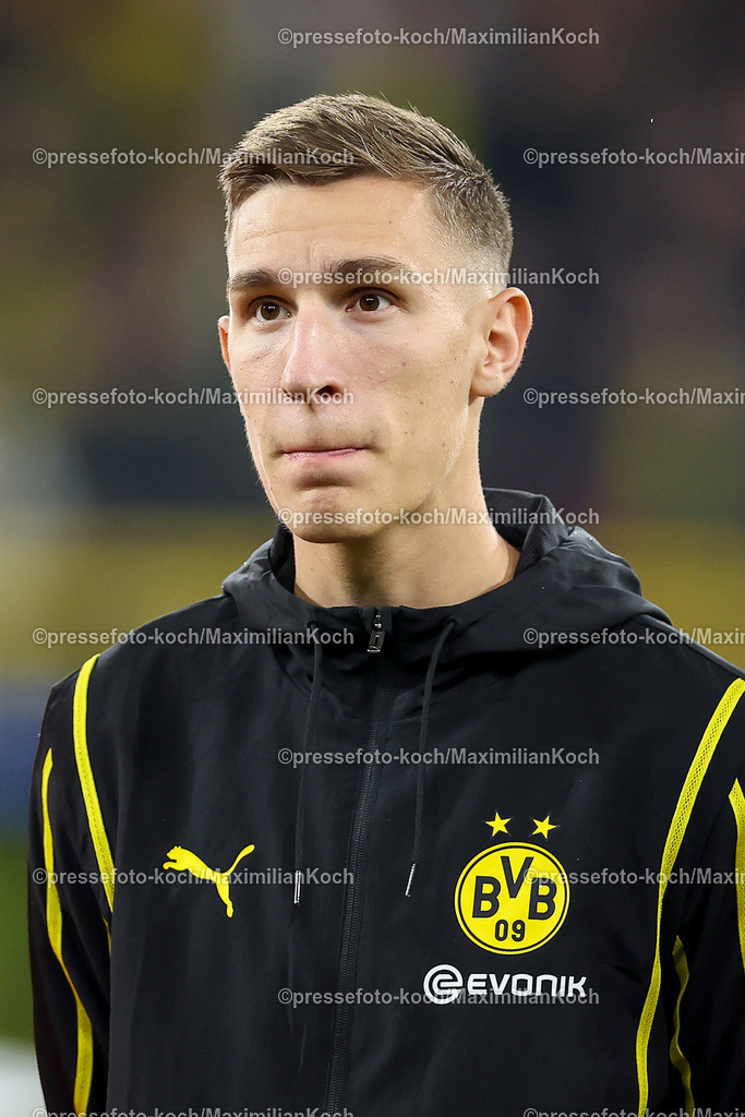 BVB01102402141 | 01.10.2024, Fußball, UEFA Champions League, Borussia Dortmund - Celtic Glasgow, 2. Spieltag, Signal Iduna Park, Saison 2024 2025: Nico Schlotterbeck (BVB #4)