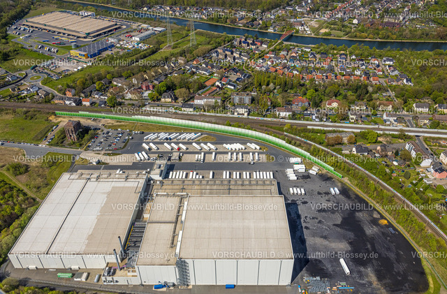 Herne230403449West | Luftbild, Nordfrost GmbH, Schallschutzwand, Unser Fritz, Herne, Ruhrgebiet, Nordrhein-Westfalen, Deutschland