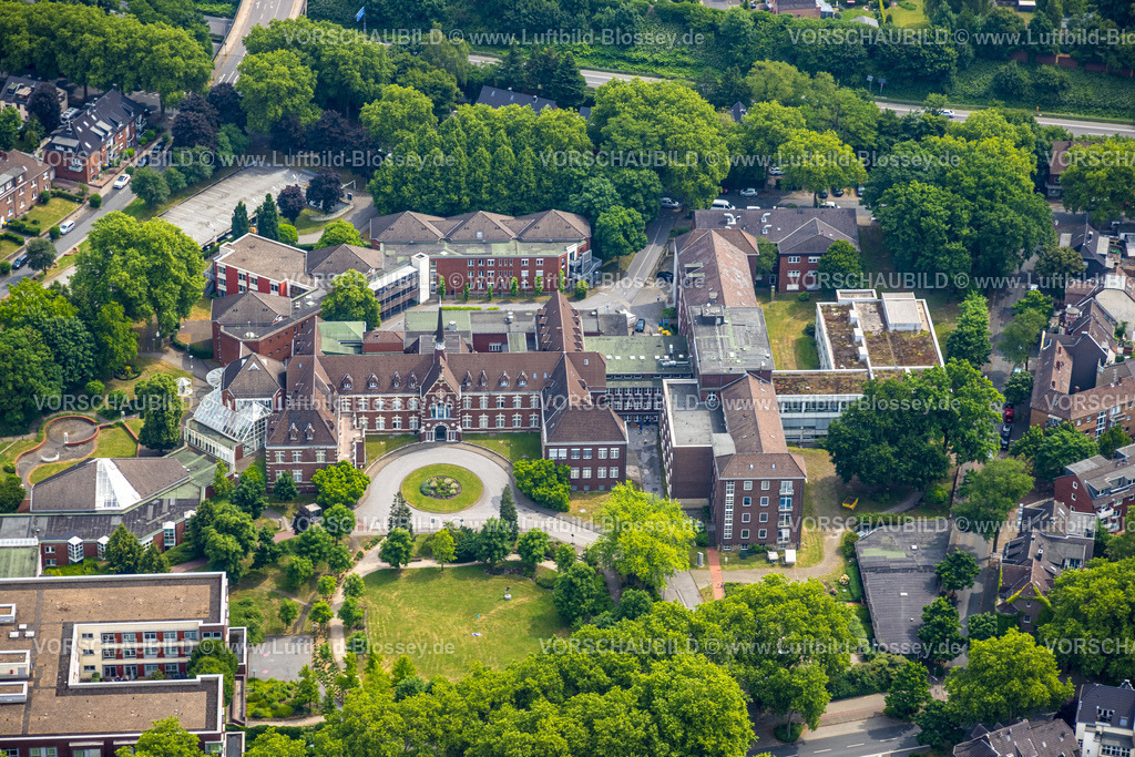 Oberhausen250515998 | Luftbild, Johanniter Krankenhaus, Sterkrade Mitte, Oberhausen, Ruhrgebiet, Nordrhein-Westfalen, Deutschland