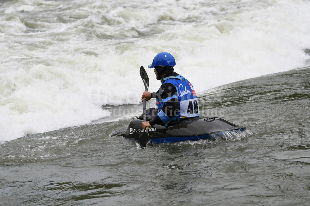 ICF CANOE FREESTYLE WORLD CUP 1 / PLATTLING | 2024 ICF CANOE FREESTYLE WORLD CUP 1 / PLATTLINGMen's Kayak Surface Final Tomasz CZAPLICKI (Poland) #48 - Realisiert mit Pictrs.com