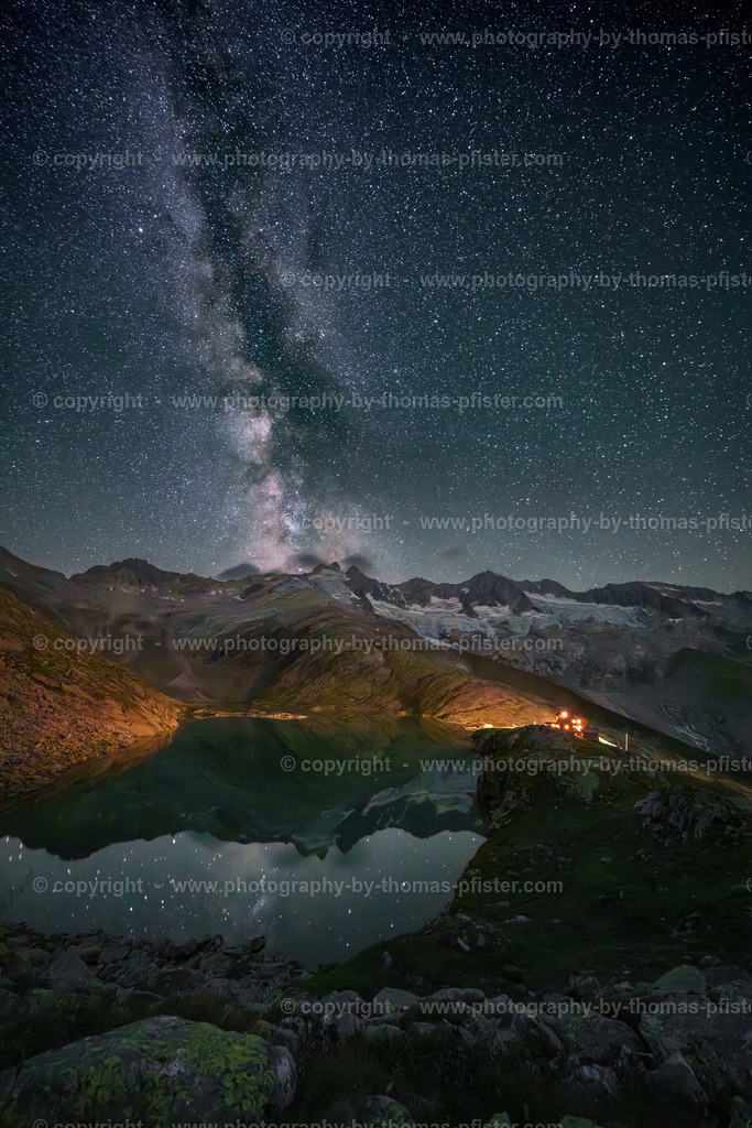 Milchstrasse über Zittauerhütte Wildgerlostal copyright  Thomas Pfister-1 | PHOTOGRAPHY BY THOMAS PFISTER
