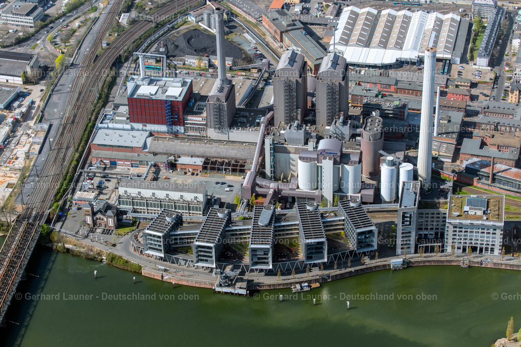 4020839 | Heizkraftwerk West, moderne Wohnanlage, Frankfurt am Main