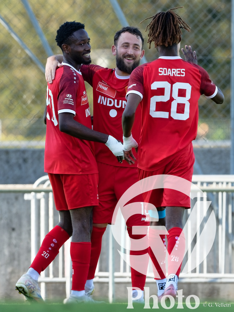 Lancy FC  v Servette FC M-21  - 1ere ligue Classic  | Geneva, Switzerland - April 25 : during the 1ere ligue Classic  match between Lancy FC  and Servette FC M-21  at Stade de Marignac on April 25 , 2026 in Geneva, Switzerland.