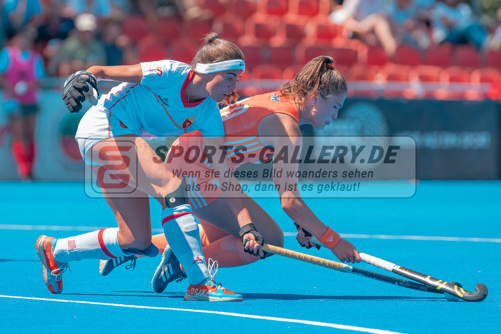 HK_20230711_101160 | Euro Hockey WU18 Spain vs Netherlands Championship Girls &amp; Boys am 11.7.2023 CHTC , Krefeld ,