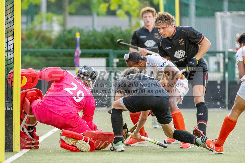 HK_20230819_103393 | 4 Nations Tournament ( MU21 ) India - Germany am 19.8.2023 DHC Düsseldorf, Düsseldorf ,