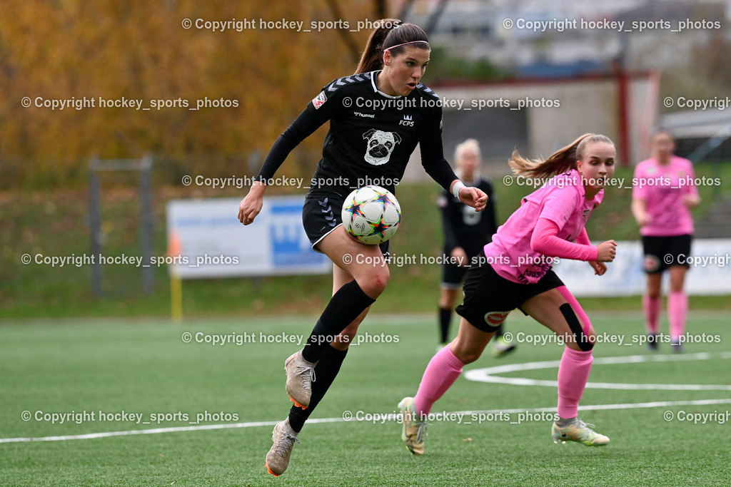 Liwodruck Carinthians Hornets vs. FC Pingau Saalfelden Frauen 29.10.2023  | #4 Katrina Wetherell, #29 Selina Tamara Selinger