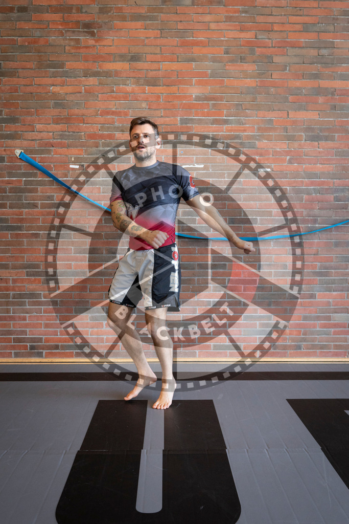 20240309PBB5366 | Fighters compete during the International Luta Livre (ILLCS) Spring Championship in Hannover, Germany, on March 9, 2024.