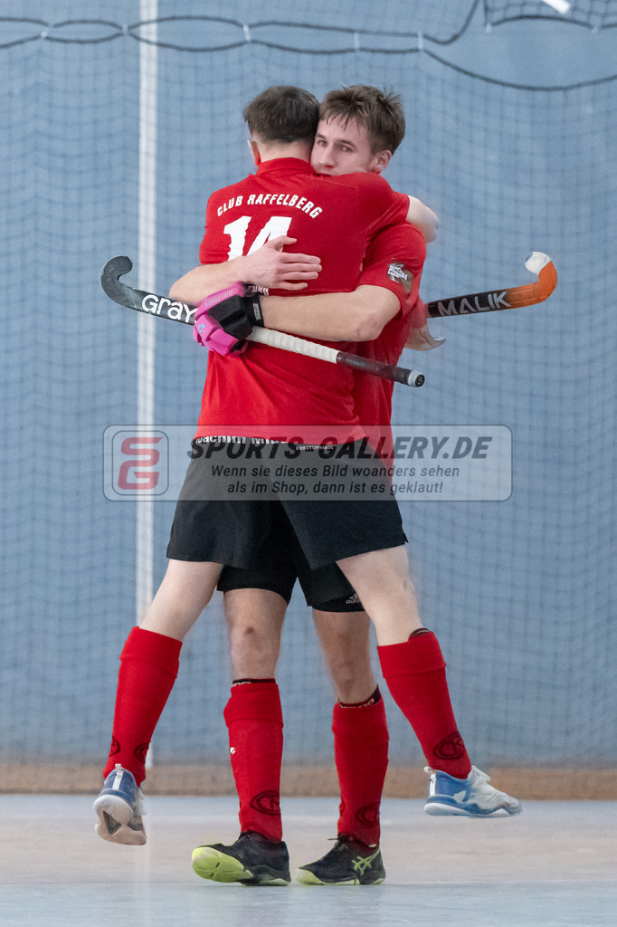 HK_20250202_102334 | 2. Bundesliga Halle Herren Club Raffelberg - Schwarz Weiss Köln am 2.2.2025 Halle am Raffelberg, Duisburg ,