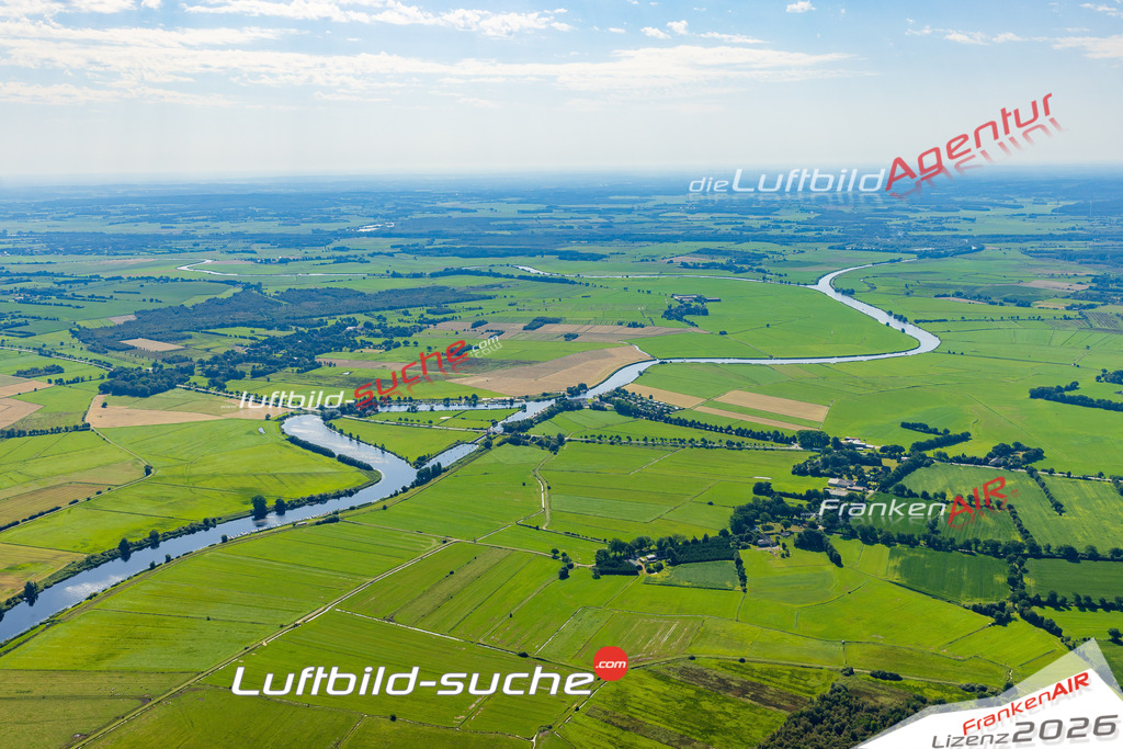 Klassische Luftaufnahme ohne Drohne zeigt:Lexfähre bei Wrohm - Die Luftbildaufnahme wurde 2025 vom UL-Flugzeug heraus erstellt ( keine Drohnenaufnahme ) - Hochauflösende Luftaufnahme -Nicht vergleichbar mit Google Maps oder Satelittenbilder- Die Geschenkidee !Mit Lizenz und Bildrechte bestellbar