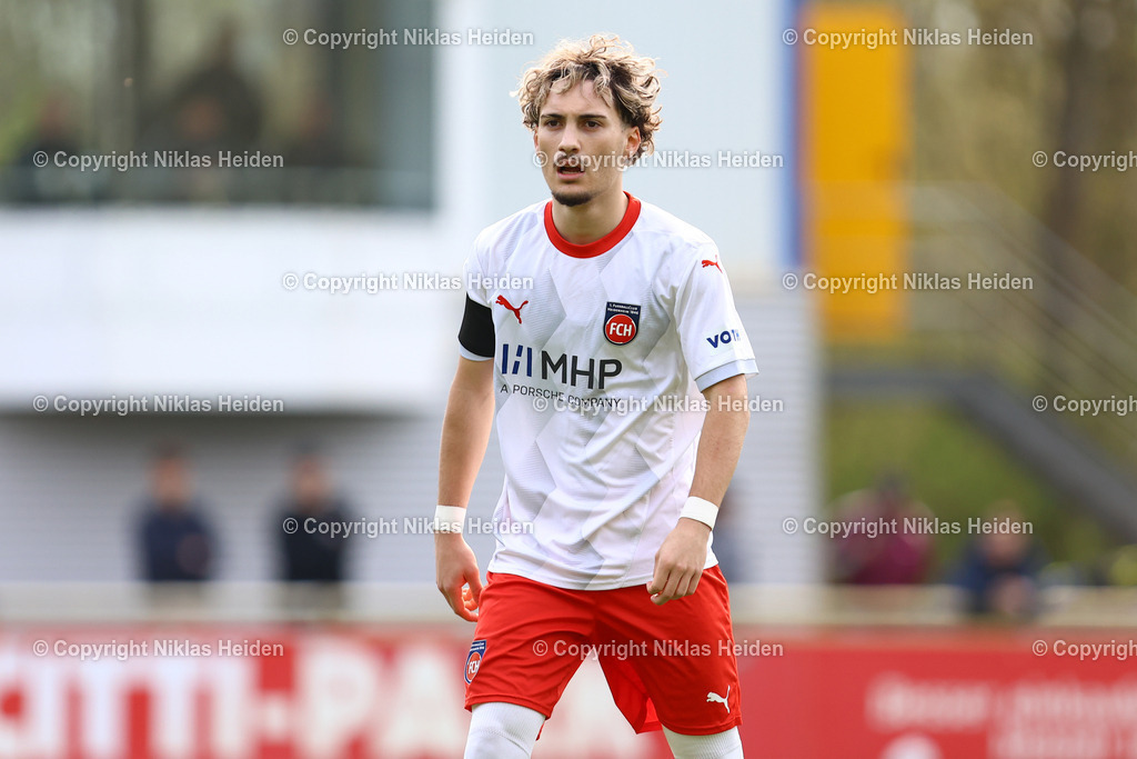 NH_HolsteinKielU19_1FCHeidenheimU19_DFBNachwuchsliga_18042026 | #7 Nevio Bove (1. FC Heidenheim U19)Fußball I Herren I U19 DFB-Nachwuchsliga Hauptrunde Liga A, Gruppe B I Saison 2025-2026 I 9. Spieltag I Holstein Kiel U19 - 1. FC Heidenheim U19 I 18.04..2026 I Citti-Fußball-Park