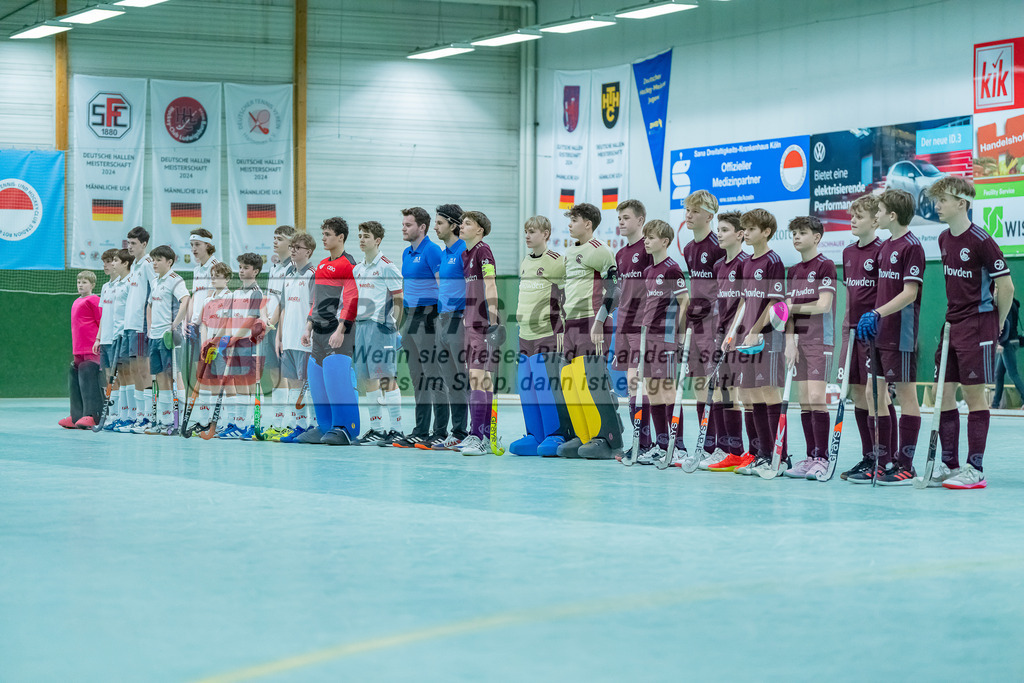 HK_20240225_108615 | Spiel um Platz 3 Deutsche Meisterschaft MU14 am 25.2.2024 Halle RW Köln, Köln ,