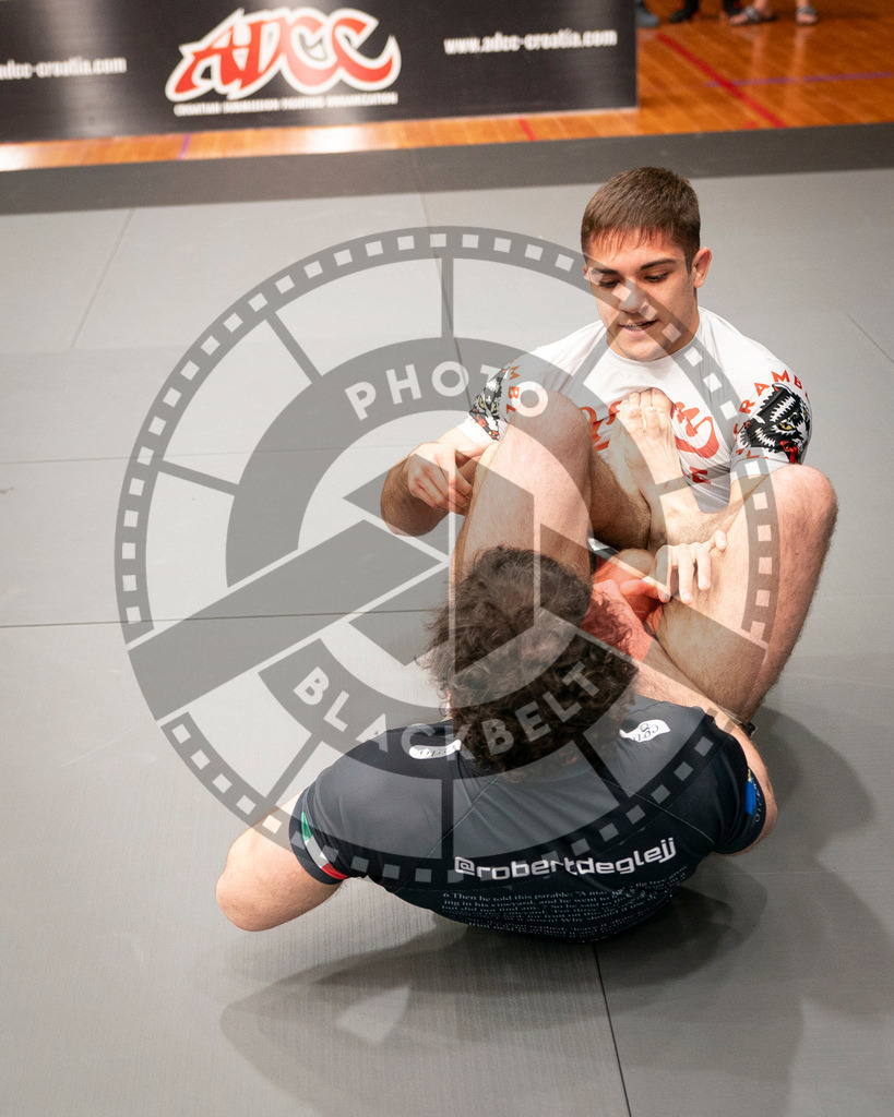 20240217PBB01039 | Fighters compete during the ADCC European, Middle Eastern and African Championship in Zagreb, Croatia, on February 17, 2024.