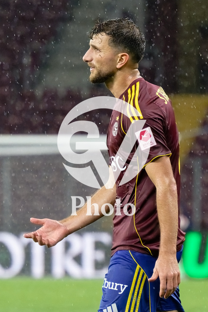 UEFA Conference League Play-offs 2nd leg - Servette FC v FC Shakhtar Donetsk | Miroslav Stevanovic (9 Servette FC) looks dejected  during the UEFA Conference League Play-offs 2nd leg match between Servette FC and FC Shakhtar Donetsk at Stade de Geneve in Geneva, Switzerland