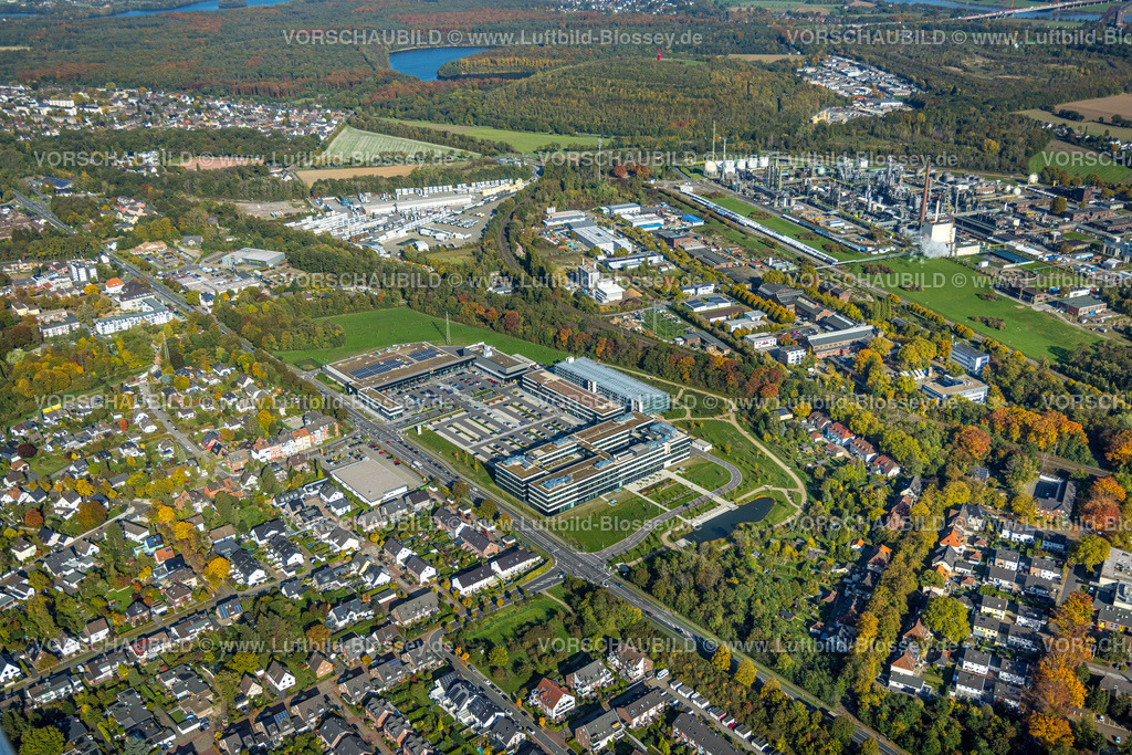 Moers221003886 | Luftbild, Edeka Rhein-Ruhr Zentrale Neubau, Edekaplatz, Rheinkamp-Utfort, Moers, Ruhrgebiet, Nordrhein-Westfalen, Deutschland