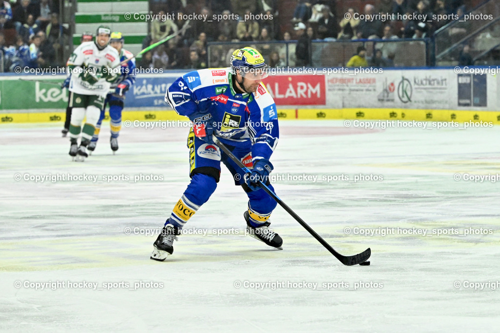 EC IDM WÄRMEPUMPEN VSV vs. FTC-TELEKOM JÉGKORONG | #91 Nick Hutchison EC VSV, EC IDM WÄRMEPUMPEN VSV vs. FTC-TELEKOM JÉGKORONG, EC IDM WÄRMEPUMPEN VSV vs. FTC-TELEKOM JÉGKORONG am 19.10.2025 in Villach (Stadthalle Villach), Austria, (Photo by Bernd Stefan)