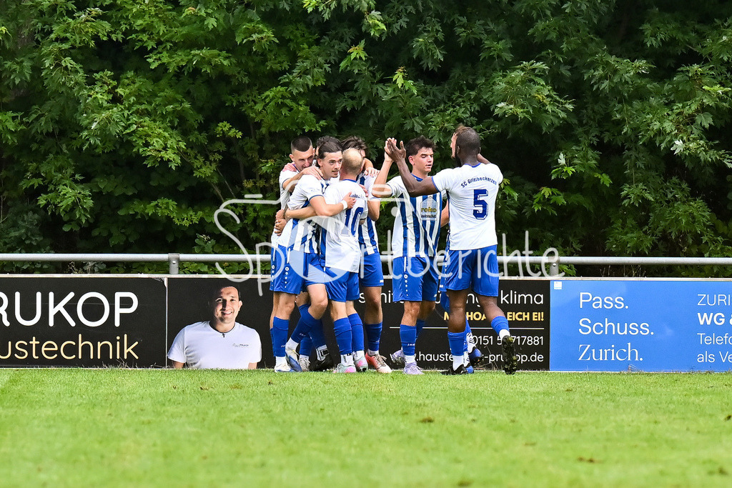 SC Griesbeckerzell - SF Bachern | Jubel nach 1-0 / Zell 18