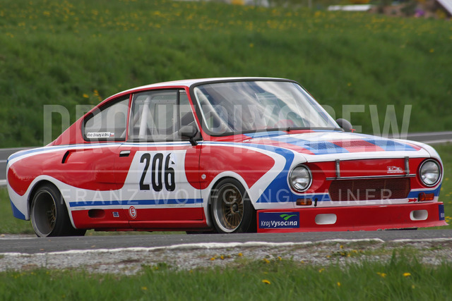 Rechberg Hill Climb 2009 – Motorsport Event in Austria | Rechberg Hill Climb 2009 in Tulwitz, Styria, Austria. The image shows DLOUHY Petr (CZE) SKODA 130 RS.     