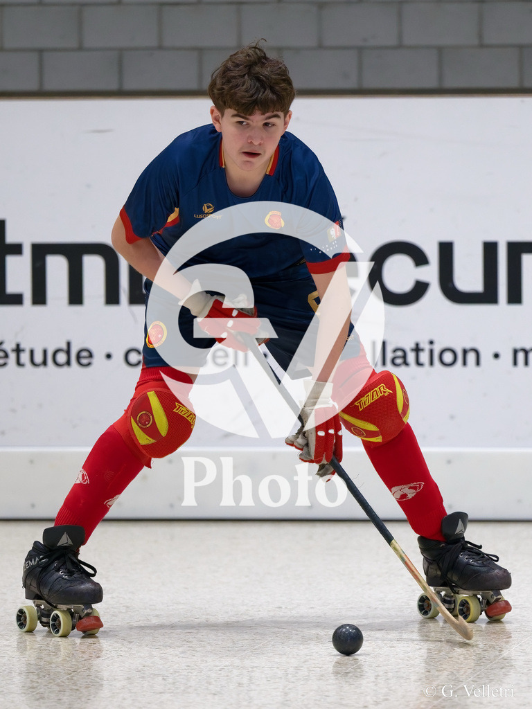 U17  - SC Thunerstern  v Geneve RHC A  |  during the U17  match between SC Thunerstern  and Geneve RHC A  at Centre sportif de la queue d'arve in Geneve, Switzerland