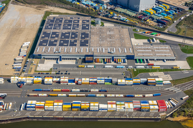 Duisburg250402969Logport6Walsum | Luftbild, Duisburg-Nord, duisport logport VI Walsum, logport 6 am Fluss Rhein, Container Verladedstation, Alt-Walsum, Duisburg, Ruhrgebiet, Nordrhein-Westfalen, Deutschland