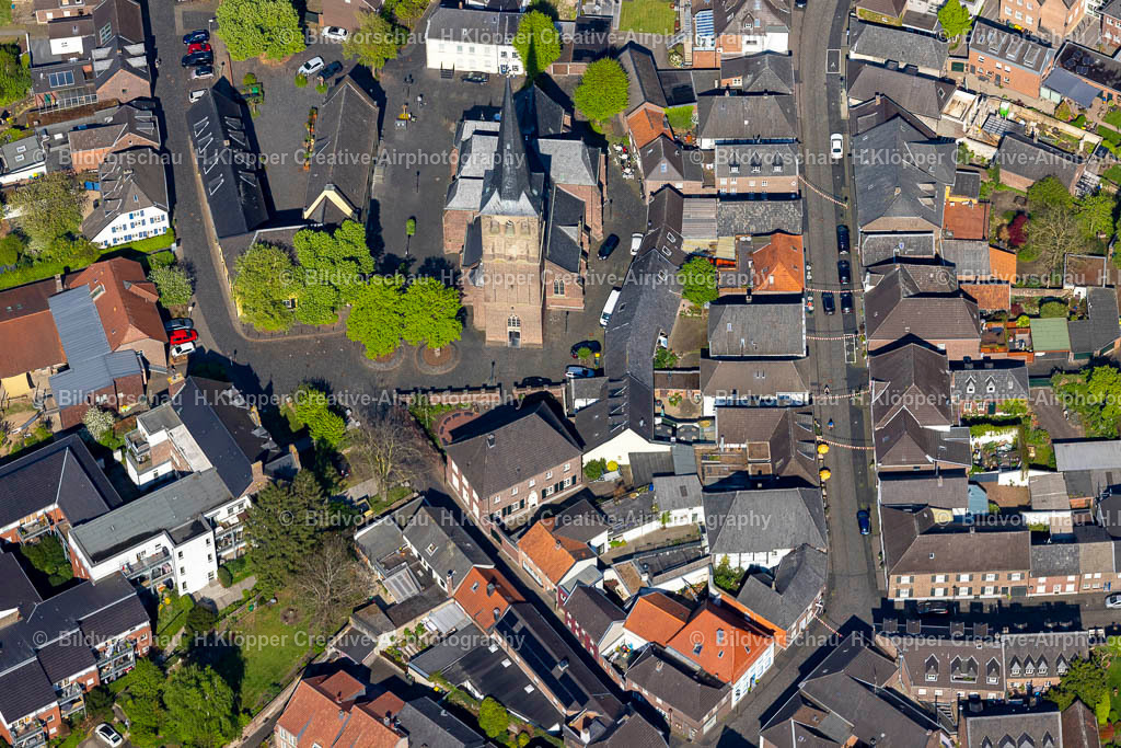 Luftbilder Wachtendonk-0911 | Luftbildfotografie Altstadtbereich und Innenstadtzentrum in Wachtendonk im Bundesland Nordrhein-Westfalen, Deutschland - Realisiert mit Pictrs.com