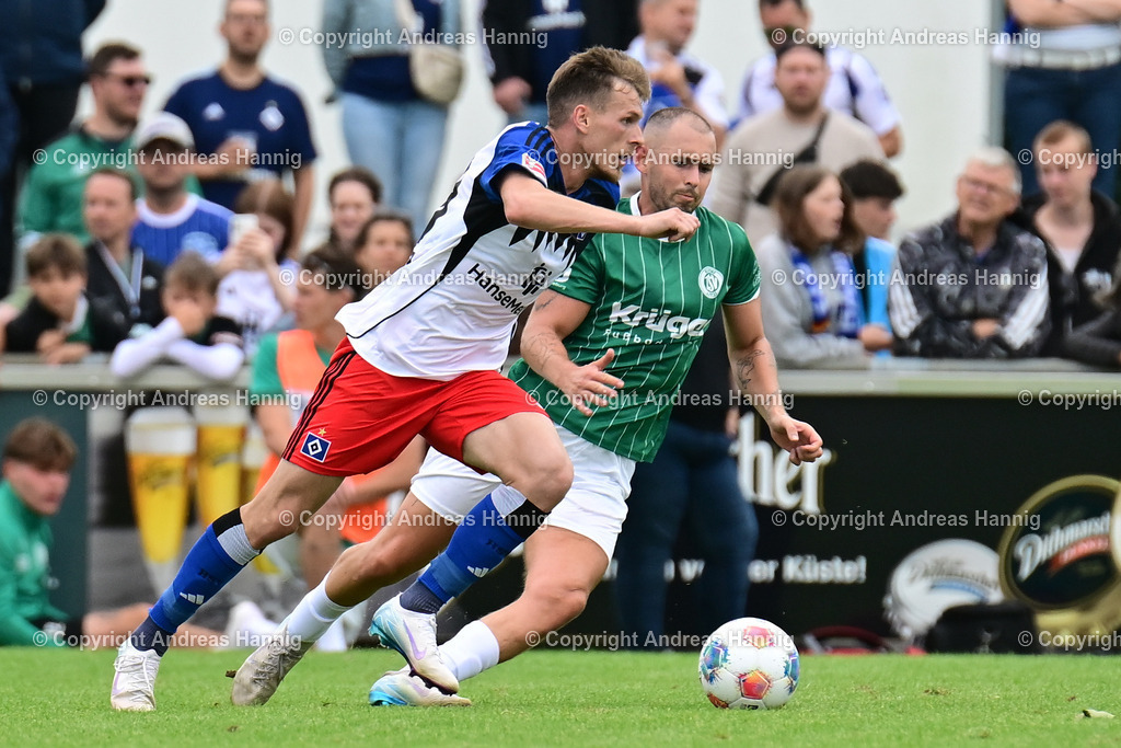Fußball I Herren I Testspiel  I TSV Elstorf - Hamburger SV I 5.7.2025 | a-hannig - Realisiert mit Pictrs.com