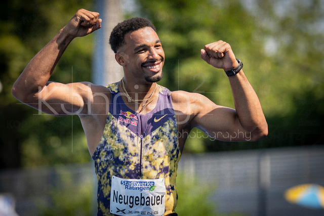 Multisport Event; Ratingen, 27.06.2026 | RATINGEN, GERMANY - JUNE 27, 2026 : Leo Neugebauer (GER / Germany)  during the athlete’s presentation of the Multisport Event at Stadion Ratingen on June 27, 2026 in Ratingen, Germany.