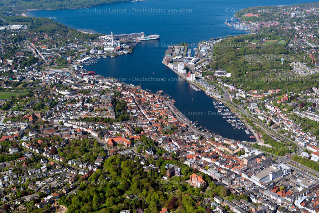 3801927 | Stadtansicht Flensburg mit Flensburger Förde