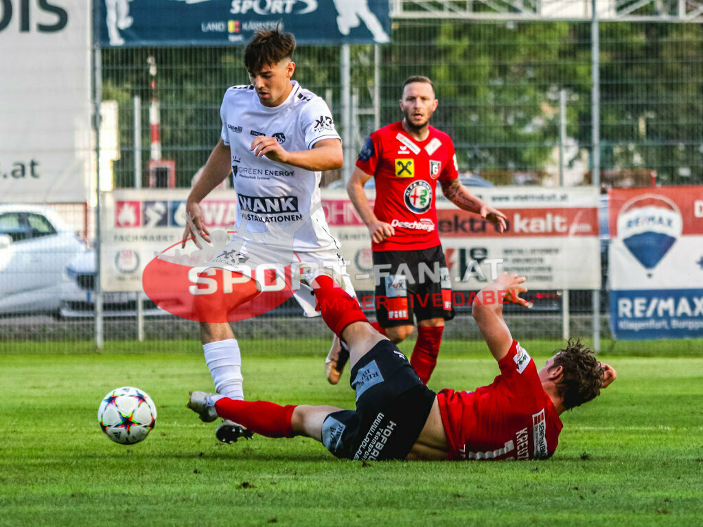 ASK Klagenfurt - Union Gurten Regionalliga 1. Runde | ASK Klagenfurt - Union Gurten am 28.07.2023 in Klagenfurt
(Stadion Fischl), Austria, (Photo by Ernst Krawagner sport-fan.at) - Realisiert mit Pictrs.com