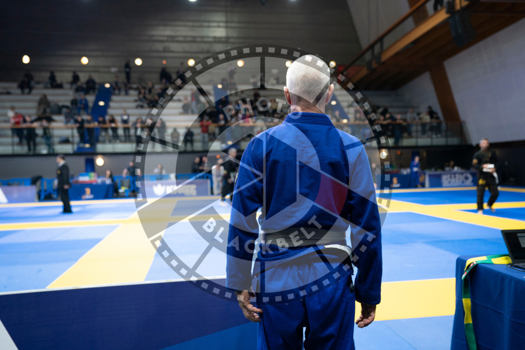 20240119PBB3687 | Fighters compete during the IBJJF European Championship in Paris, France, on January 19, 2024.