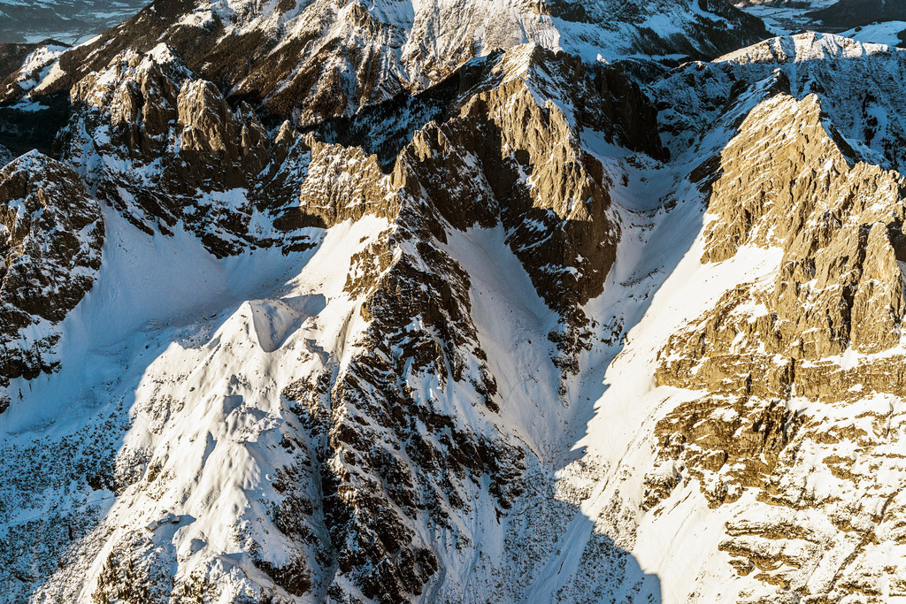 _D009890 | 02.12.2013 Felsen- Massiv und Berglandschaft des Wilden Kaiser