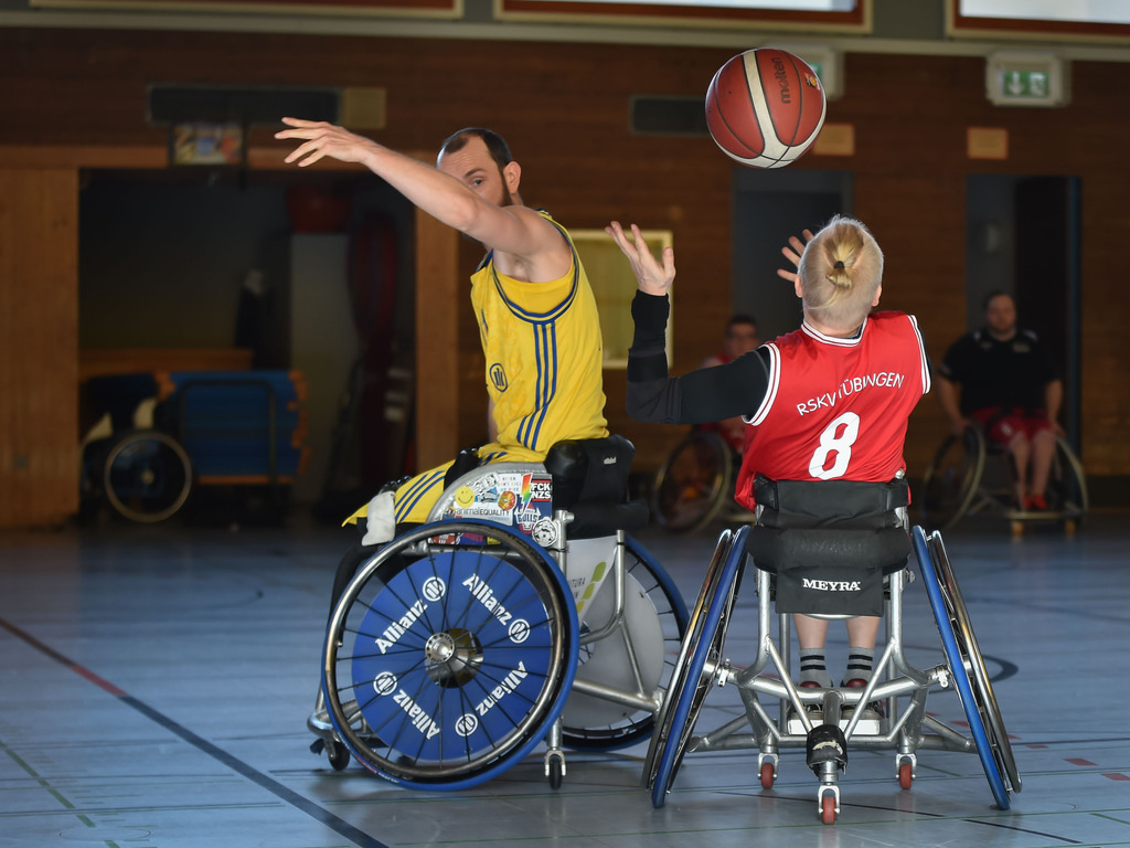 2024-11-23-0098 | RSKV Tuebingen vs. Alba Berlin, Rollstuhlbasketball, 2. Bundesliga Sued, 5. Spieltag, Saison 2024/2025, 23.11.2024, Foto: Ralph Kunze - Realisiert mit Pictrs.com