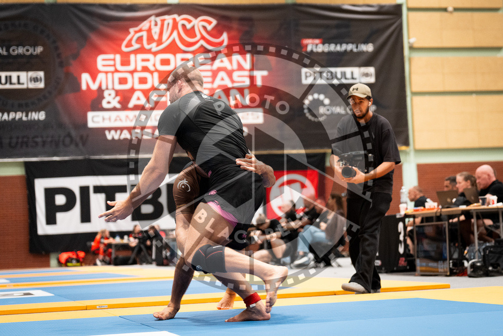 20250906PBB2832 | Fighters compete during the ADCC European Trials  competition in Warsaw, Poland, on September 6, 2025.