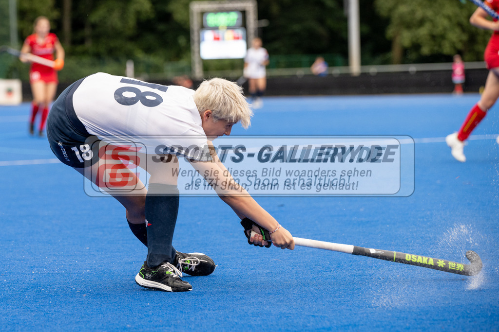 SFE_20230713_0006 | EuroHockey EM U18 Girls France vs Belgium am 13.07.2023 in Krefeld (Gerd-Wellen-Hockeyanlage), Photo: Stephan Fehrmann 2023 (Sports-Gallery)