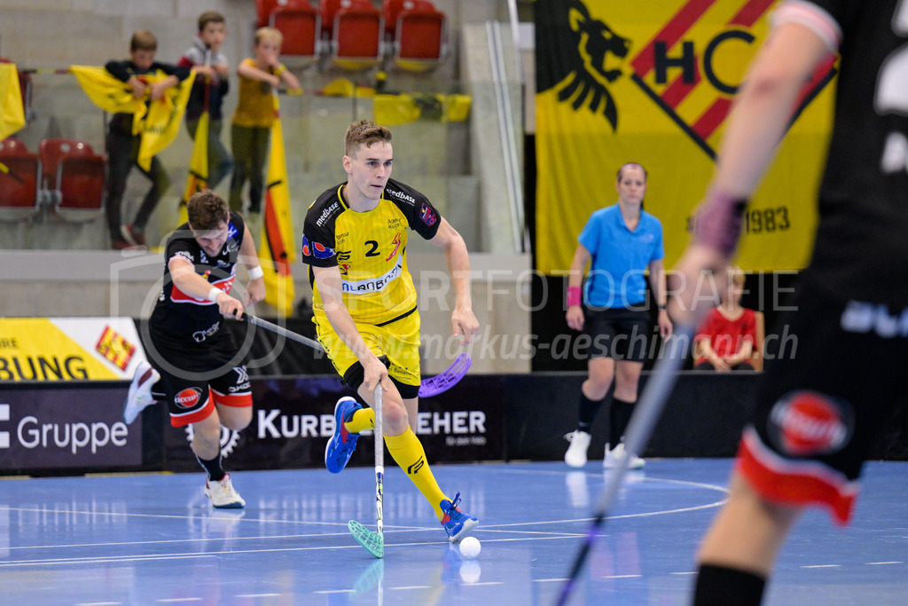 HC Rychenberg vs UHC Uster - 14. October 2022 | HC Rychenberg vs UHC Uster
AXA Arena, Winterthur
Nicola Bischofberger (#2 HC Rychenberg)
Bild: Sportfotografie Markus Aeschimann | www.markus-aeschimann.ch - Realisiert mit Pictrs.com