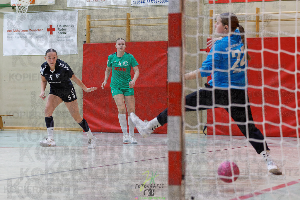 2024-10-19_217 | Jugendbundesliga B-Jugend weiblich; HSG Kleenheim/Langgöns - Longericher SC am 19.10.2024 in Oberkleen (Weidig-Halle) - Realisiert mit Pictrs.com